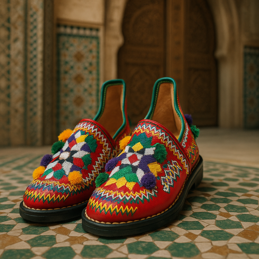 La historia detrás de los zapatos amazigh